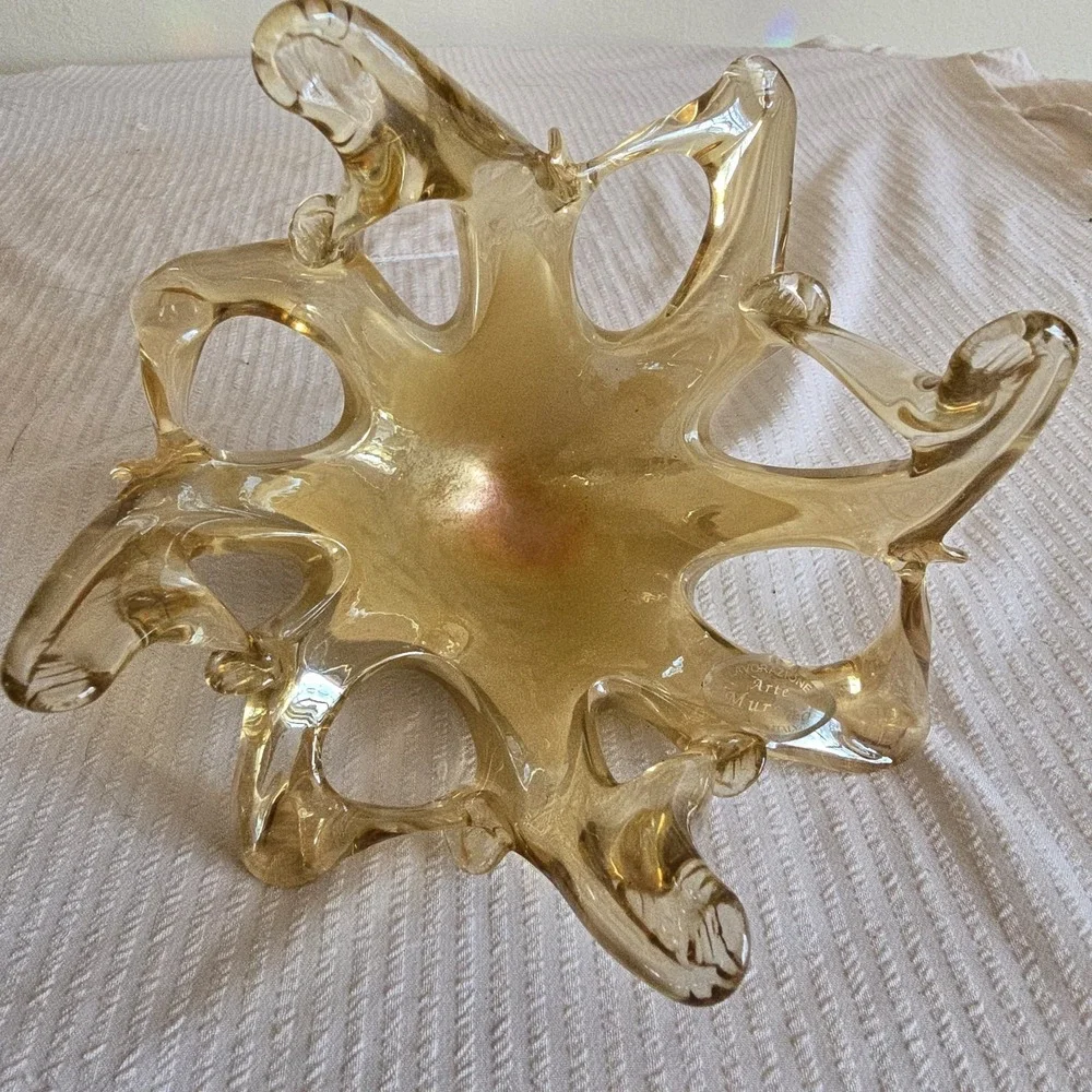 Murano Lavorazione Yellow  Arte 